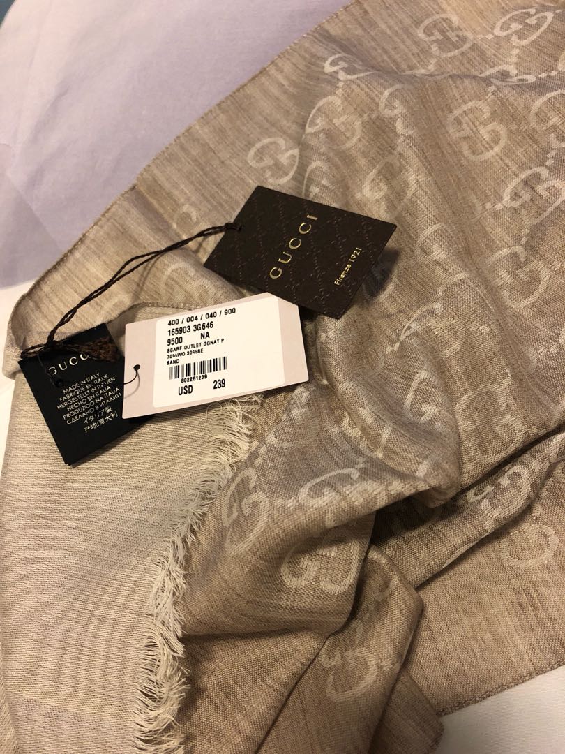 gucci scarf outlet price