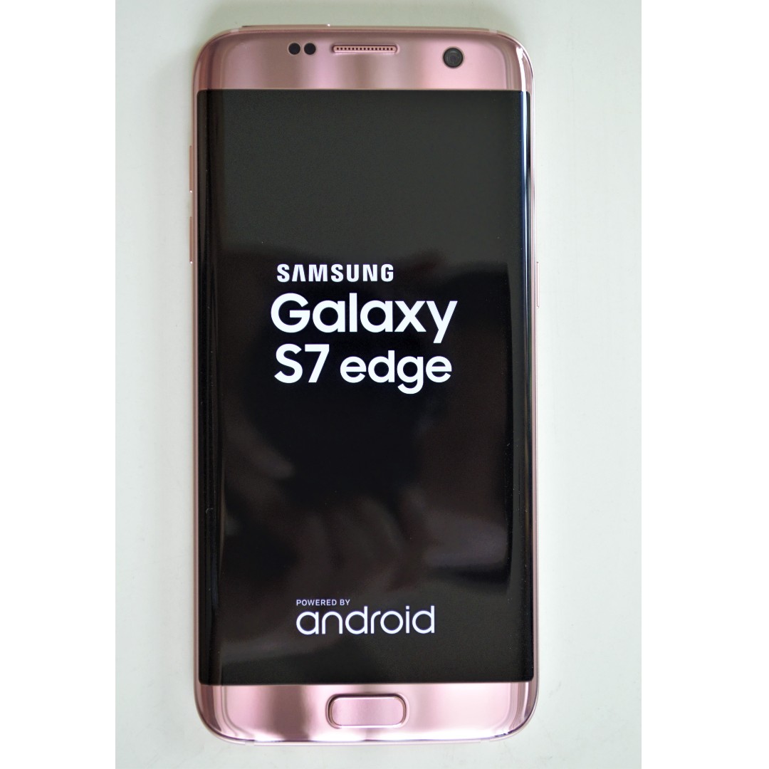 Brand New S7 Edge Rose Gold Samsung Galaxy 32gb 4g Lte Mobile Phones Tablets Android Phones Samsung On Carousell