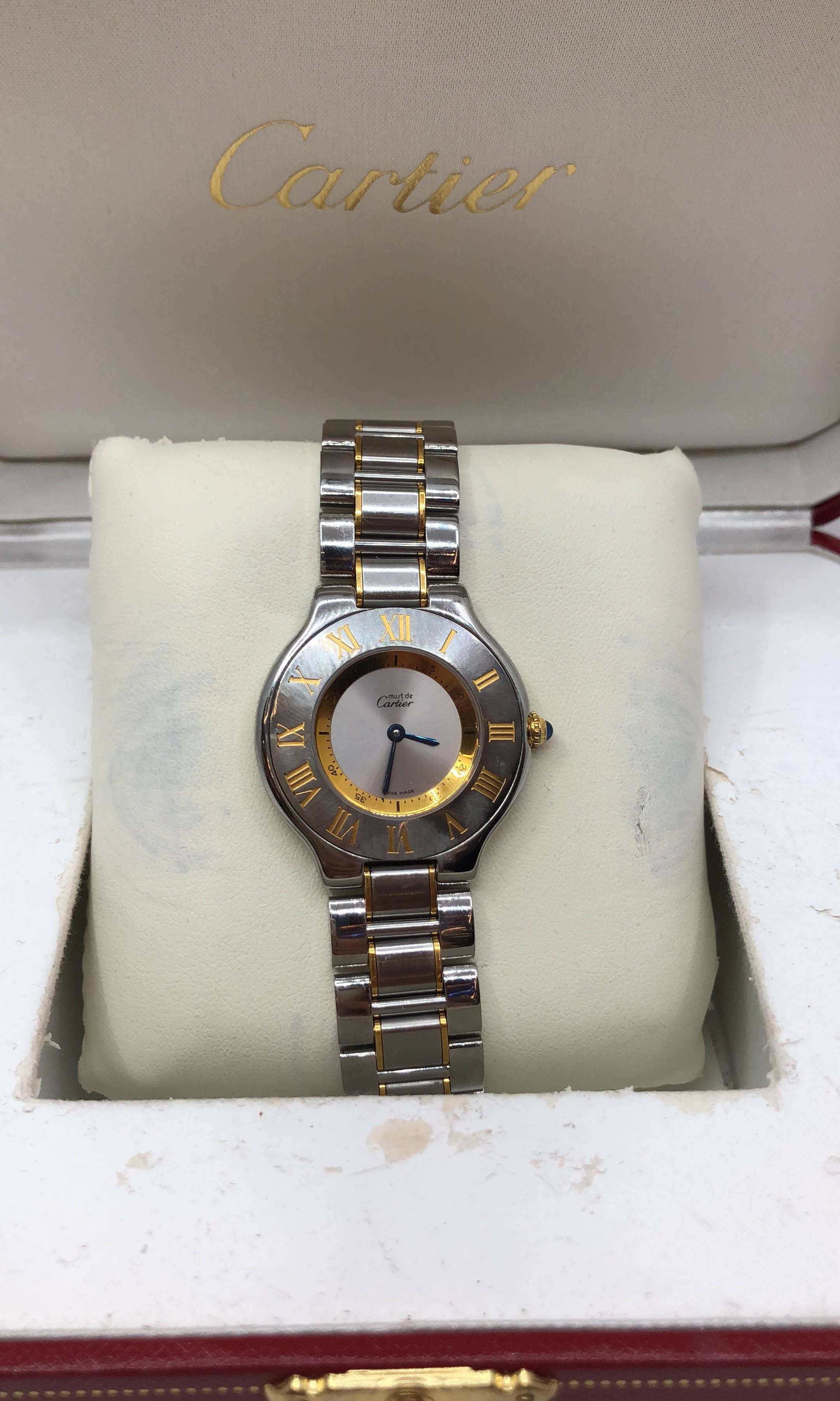 Cartier Watch Quartz Stainless Steel Luxury Watches On Carousell