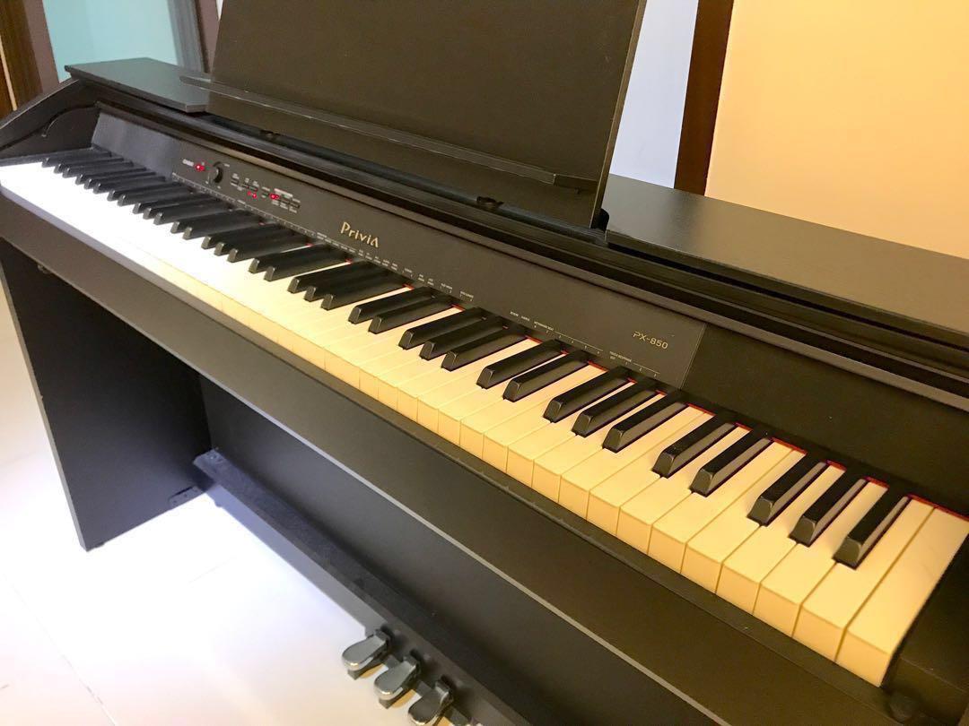Casio Privia Digital Electronic Electric Piano PX 850 Hobbies