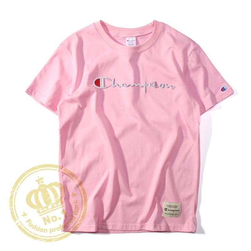 champion pink shirt