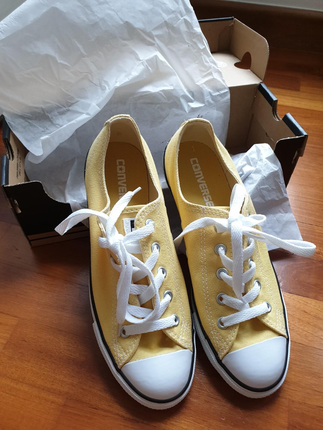 Converse dainty yellow sales
