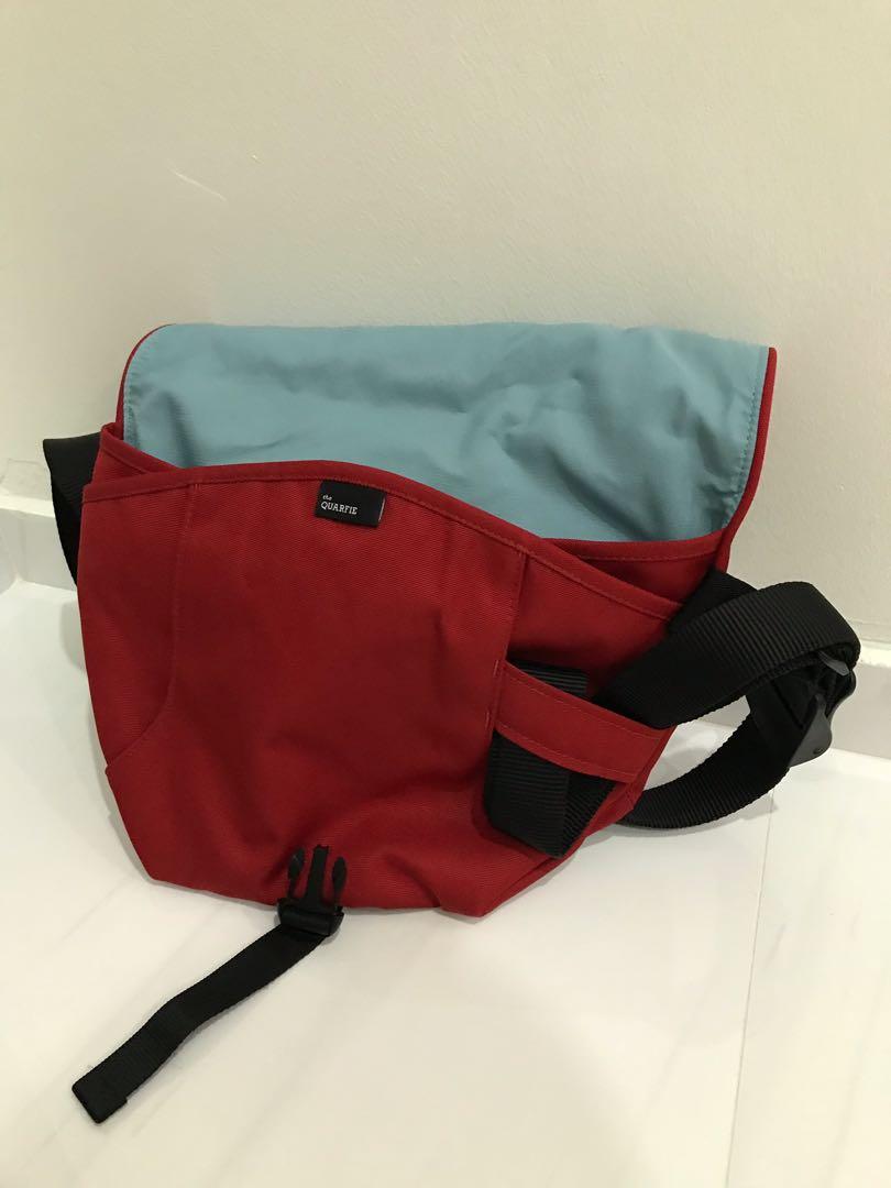 Crumpler The Quarfie Messenger Bag - Rust Red, Men's Fashion, Bags ...