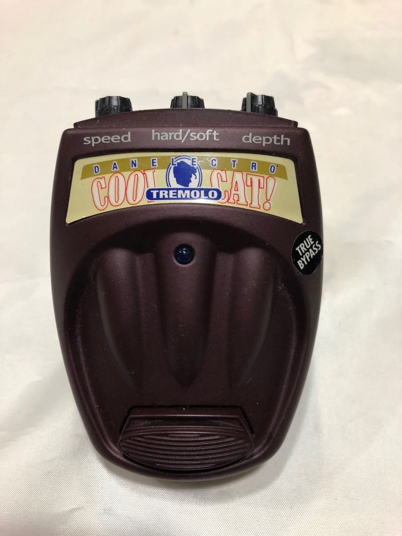 Danelectro Cool Cat Tremolo Guitar Effects Pedal Music Media