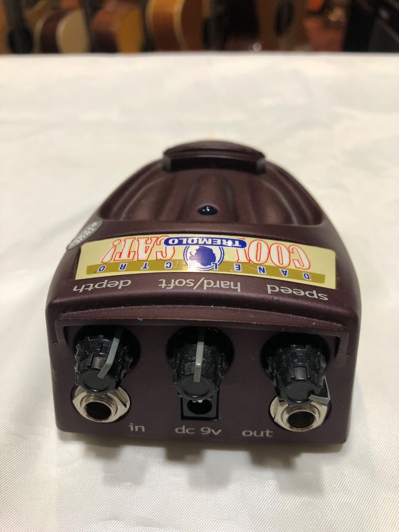 Danelectro Cool Cat Tremolo Guitar Effects Pedal Music Media