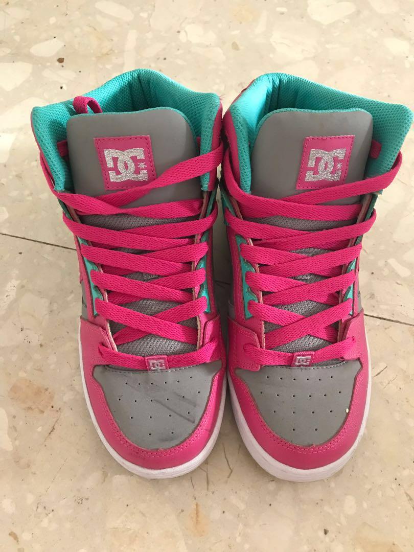 DC Skater Brand Girls Shoes USA Skateboarder Shoes