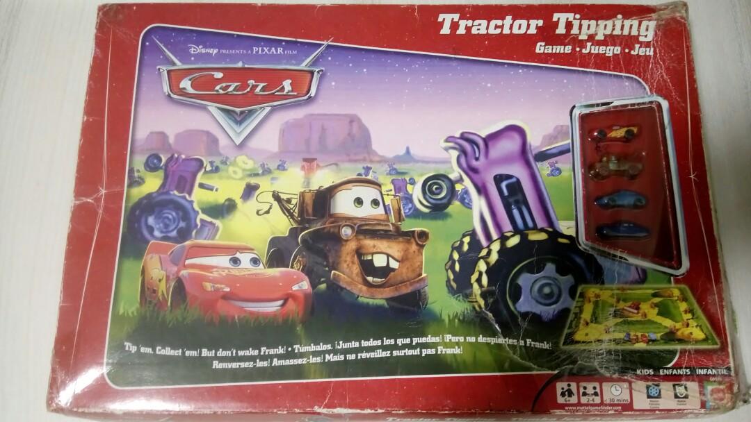 cars tractor tipping toys