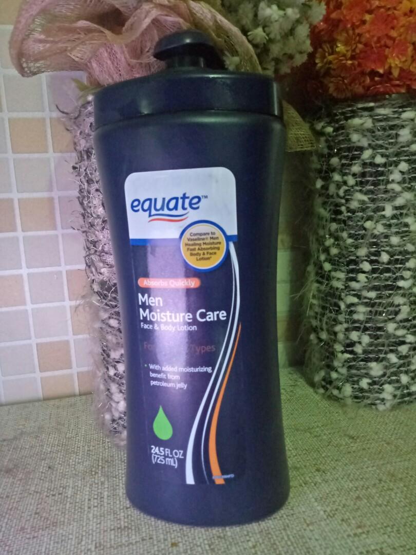 equate men's lotion
