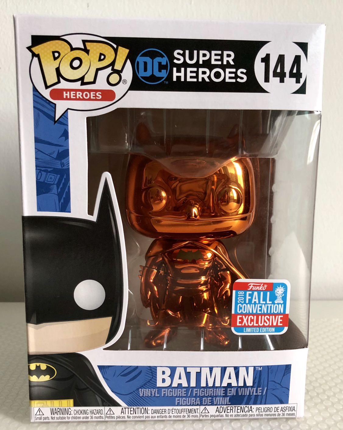 batman orange chrome
