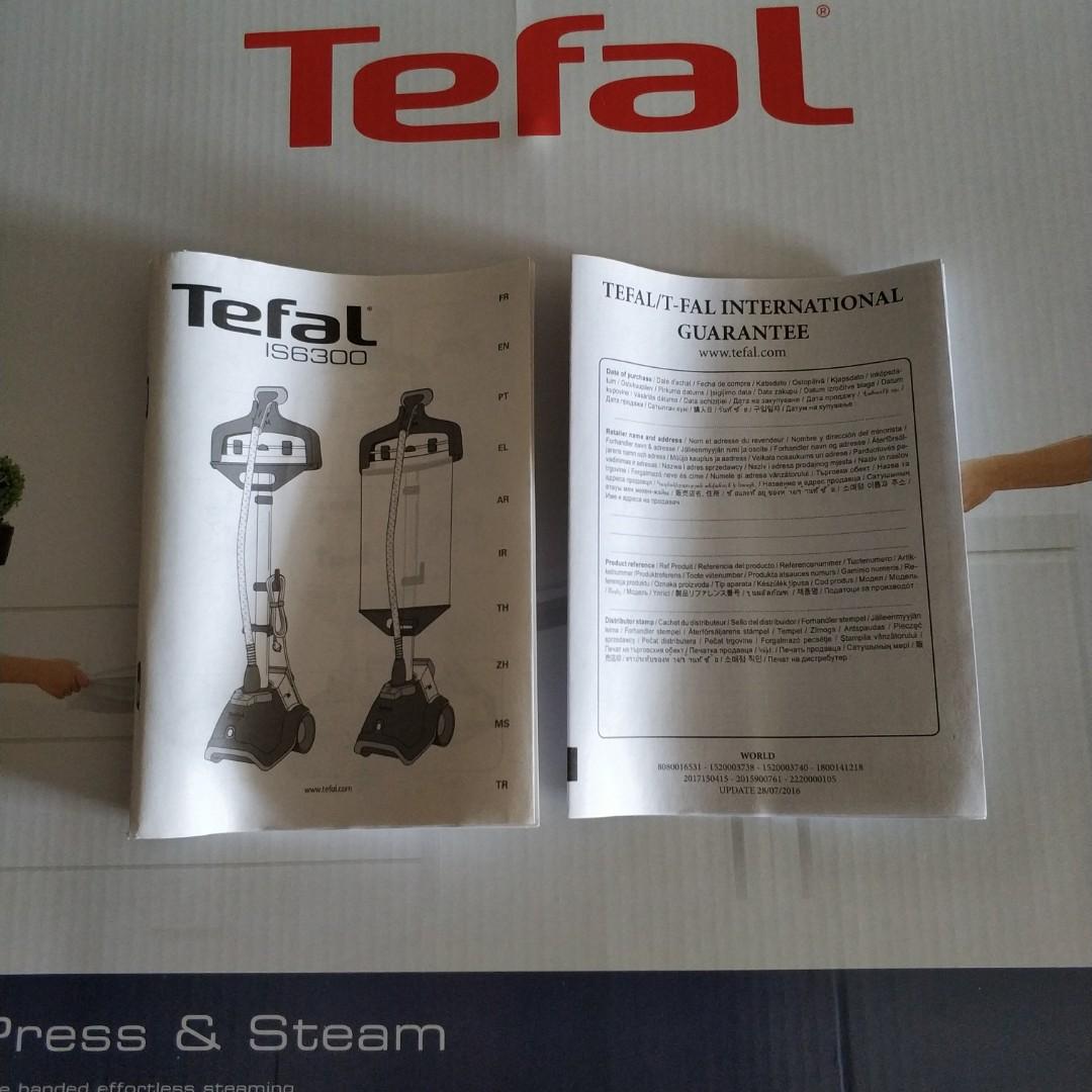 NEW Tefal Garment Steamer (not opened). Lazada selling RM799, now