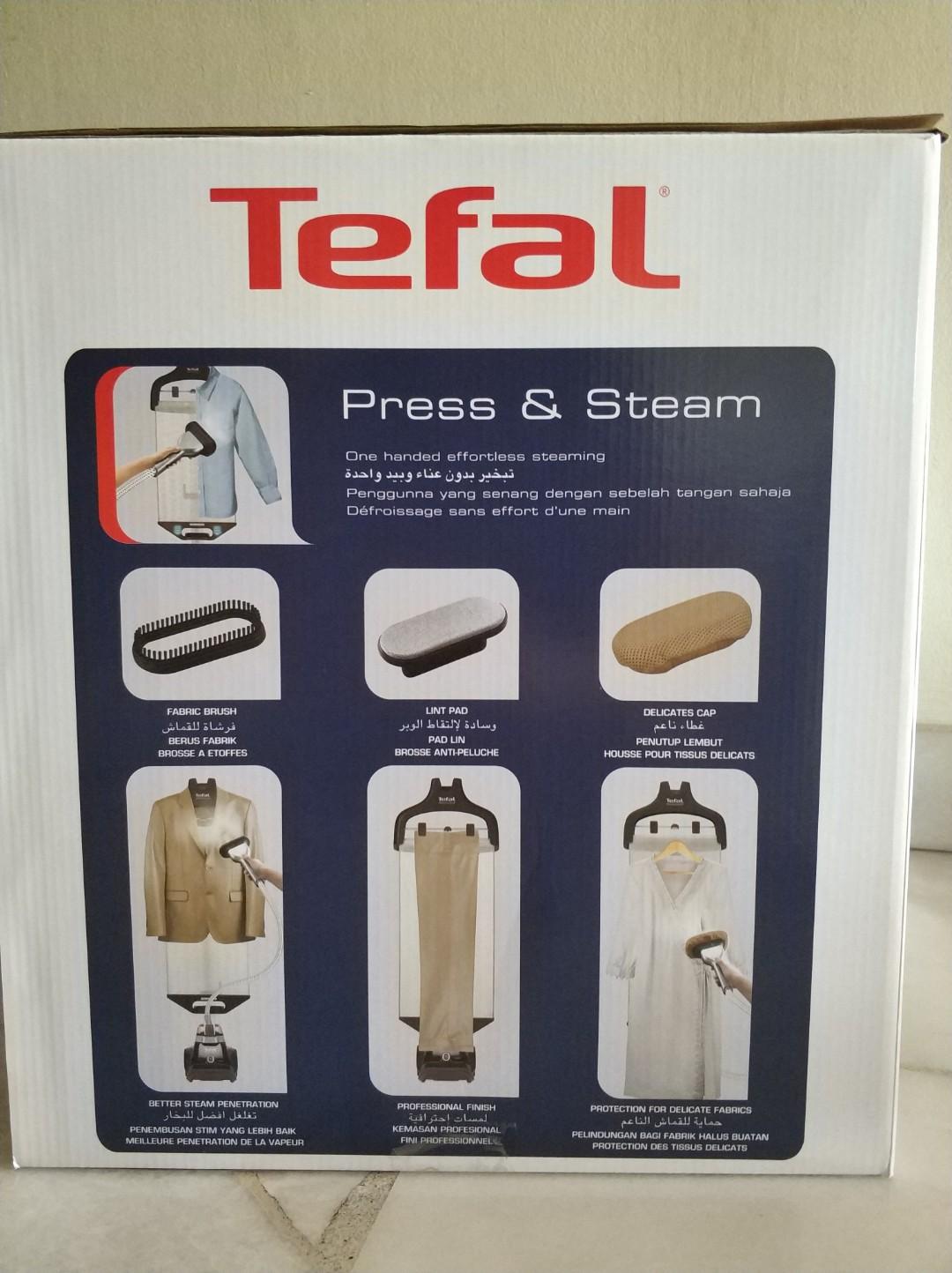 NEW Tefal Garment Steamer (not opened). Lazada selling RM799, now