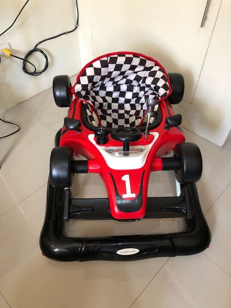 f1 racing car baby walker