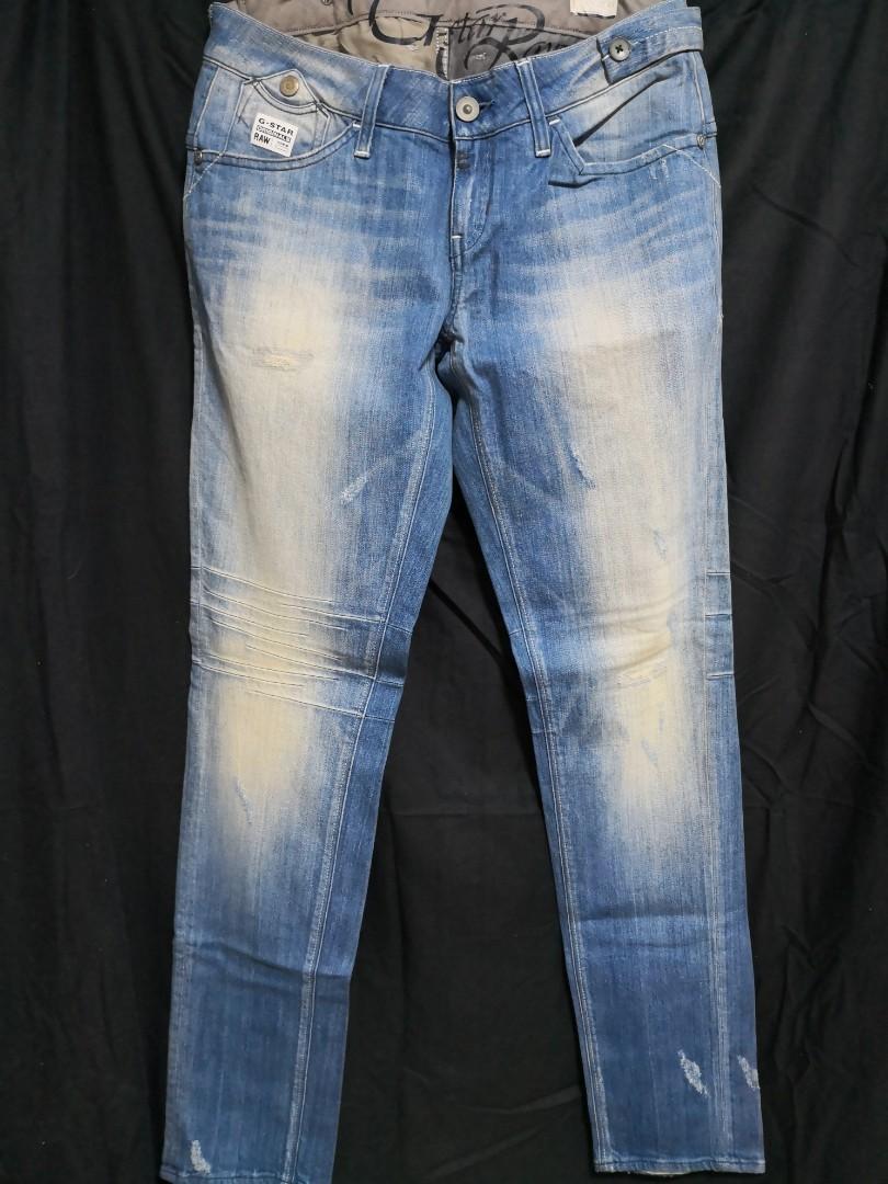 G Star Original Raw Denim Woman Designer Jeans Women S Fashion Clothes Pants Jeans Shorts On Carousell