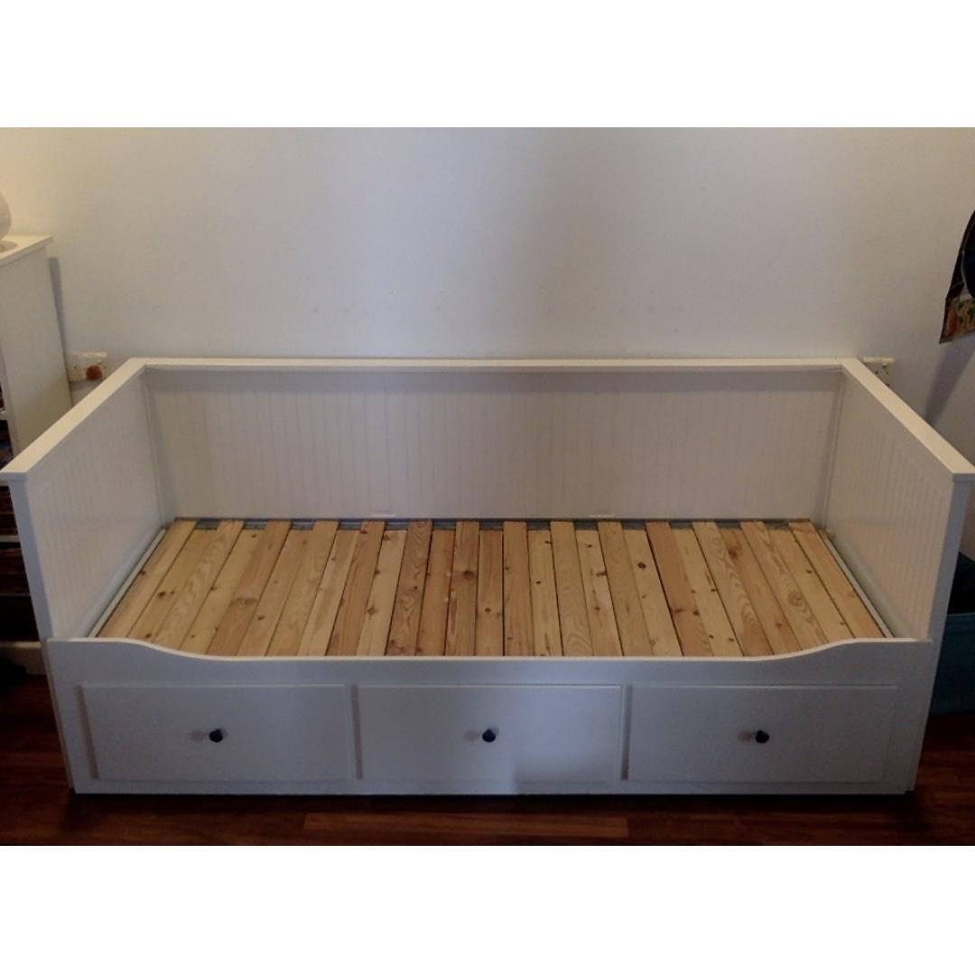Ikea Tarva Super Single Bed Frame With Hafslo Mattress Furniture Beds Mattresses On Carousell