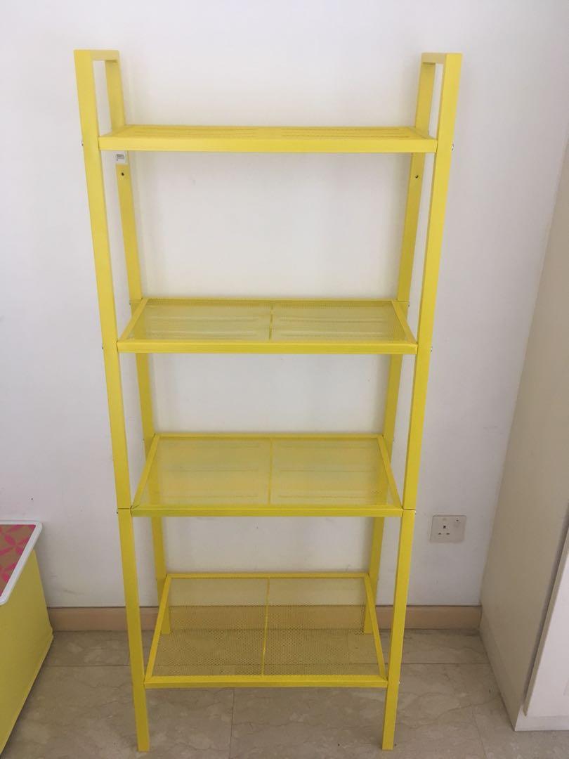 Ikea Lightweight Yellow Shelving Unit Furniture Home Living Furniture Shelves Cabinets Racks On Carousell