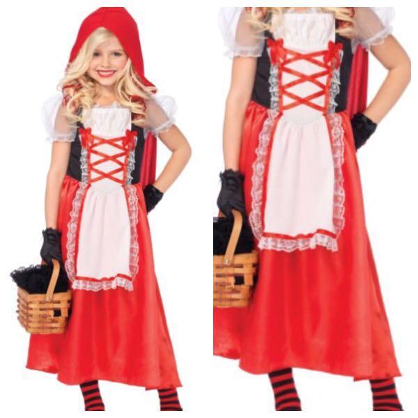 IN STOCK Red riding hood costume kids costume children\u0027s day