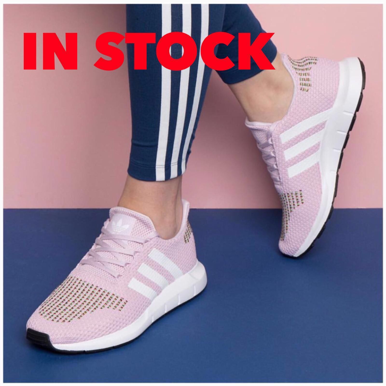women's adidas swift run casual shoes white