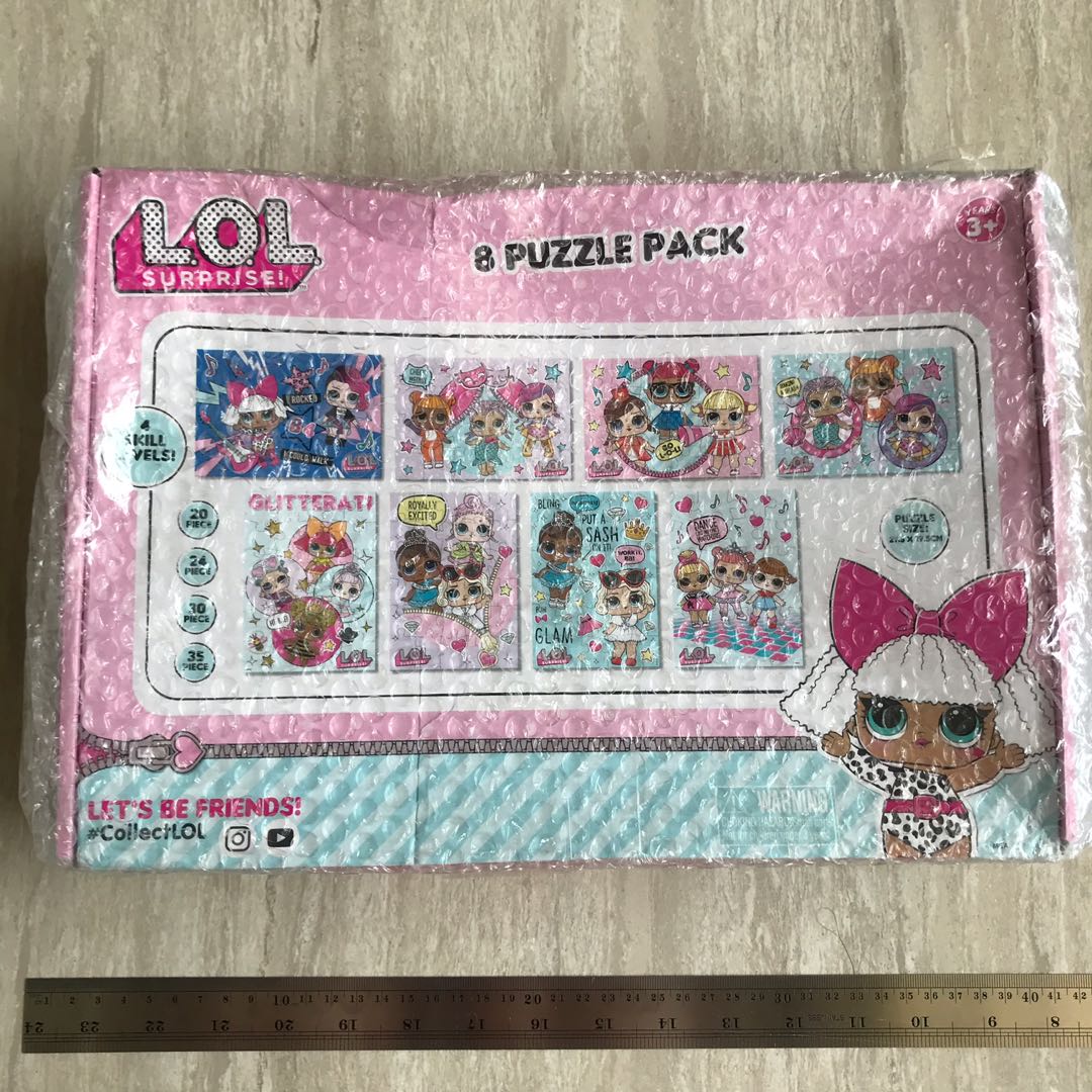 lol surprise 8 puzzle pack