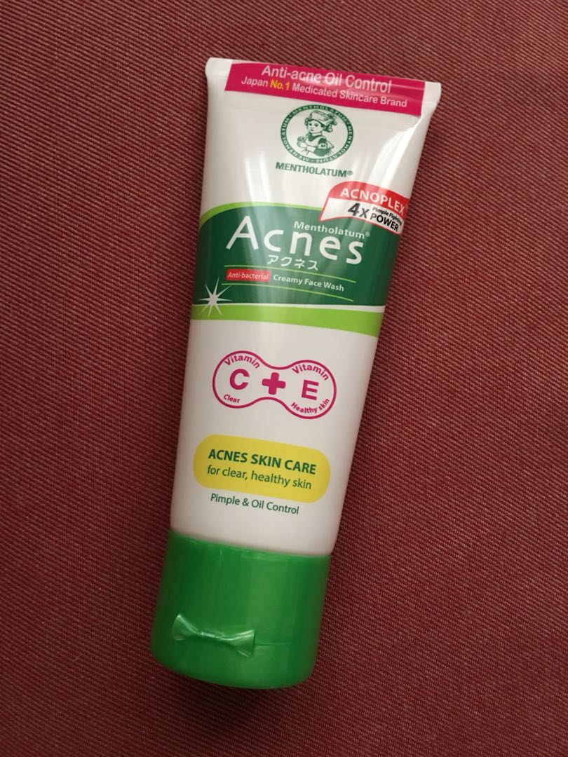 acnes creamy face wash