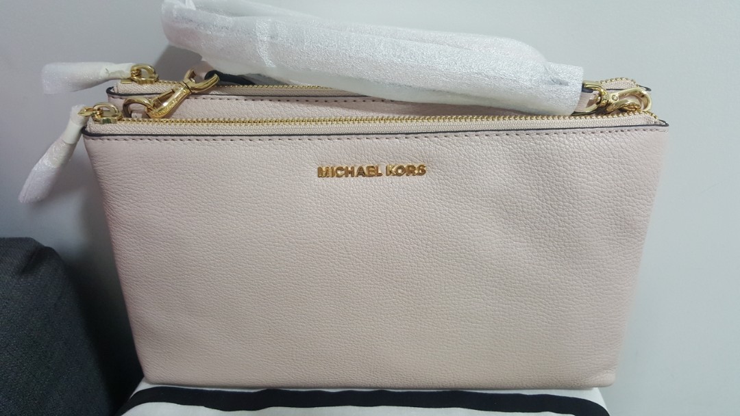Mk adele double zip crossbody outlet