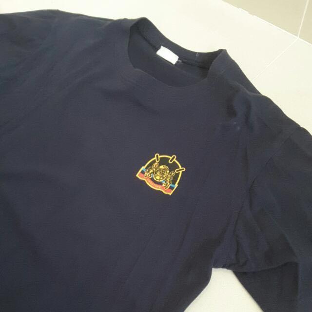 navy diver t shirt