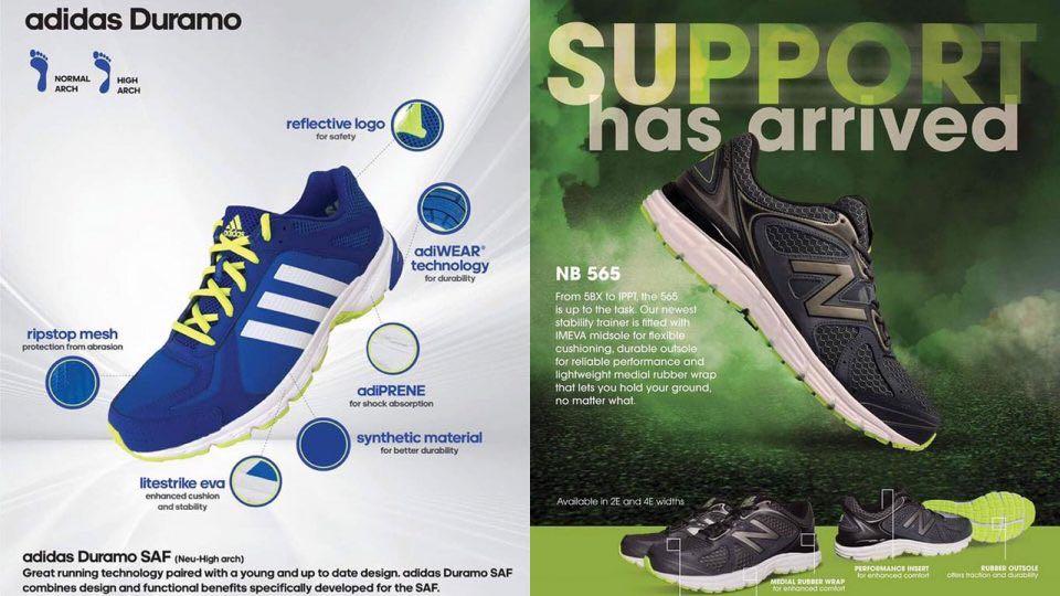 new balance or adidas running shoes