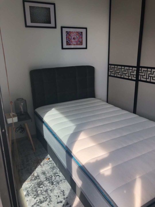 New Latex Mattress (with Bed Frame), Furniture & Home Living, Furniture