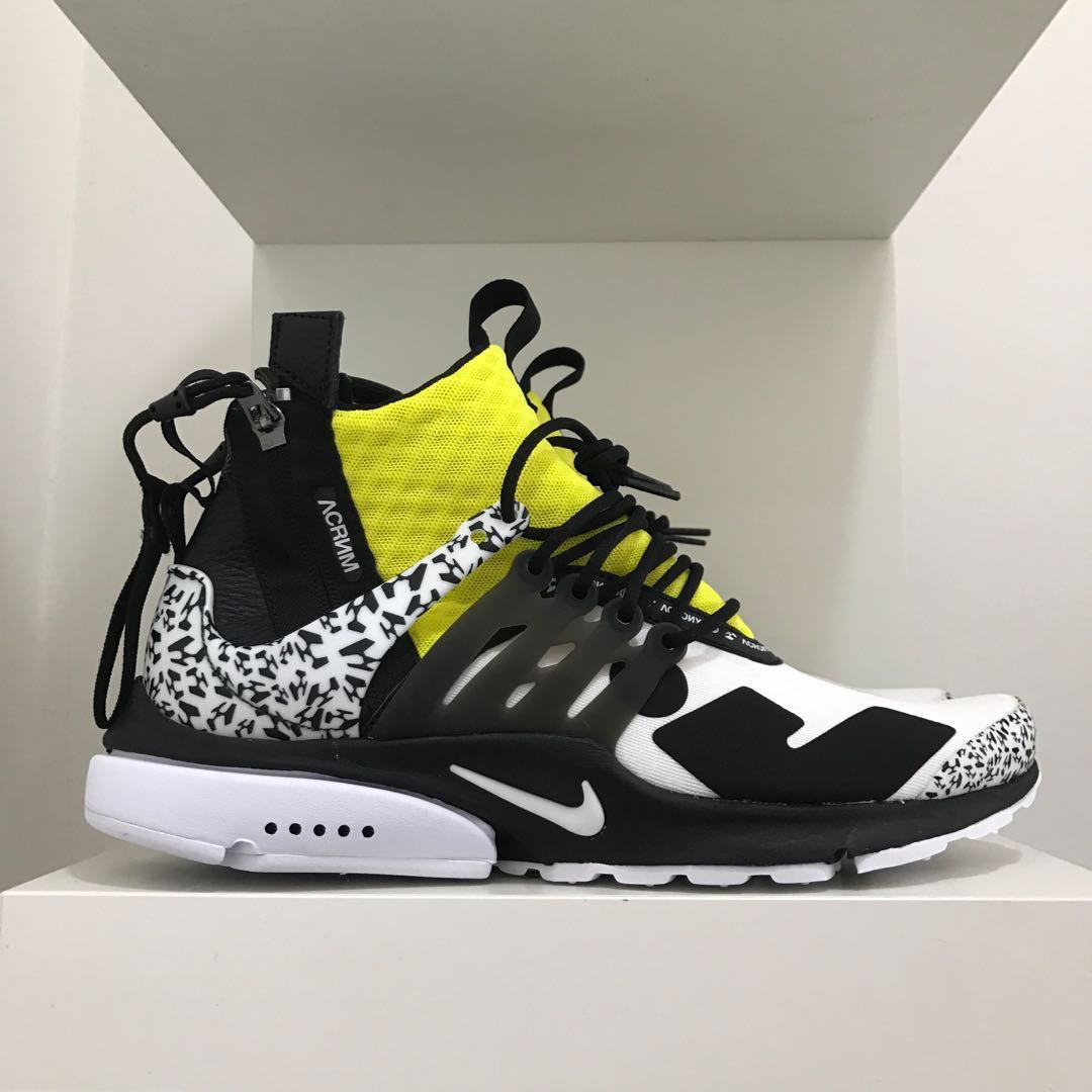 nike acronym presto yellow