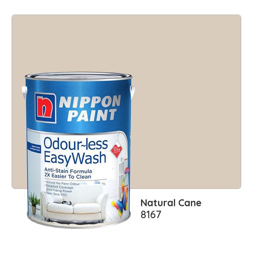 Nippon Paint (Natural Cane) 5L, Furniture & Home Living, Home Decor