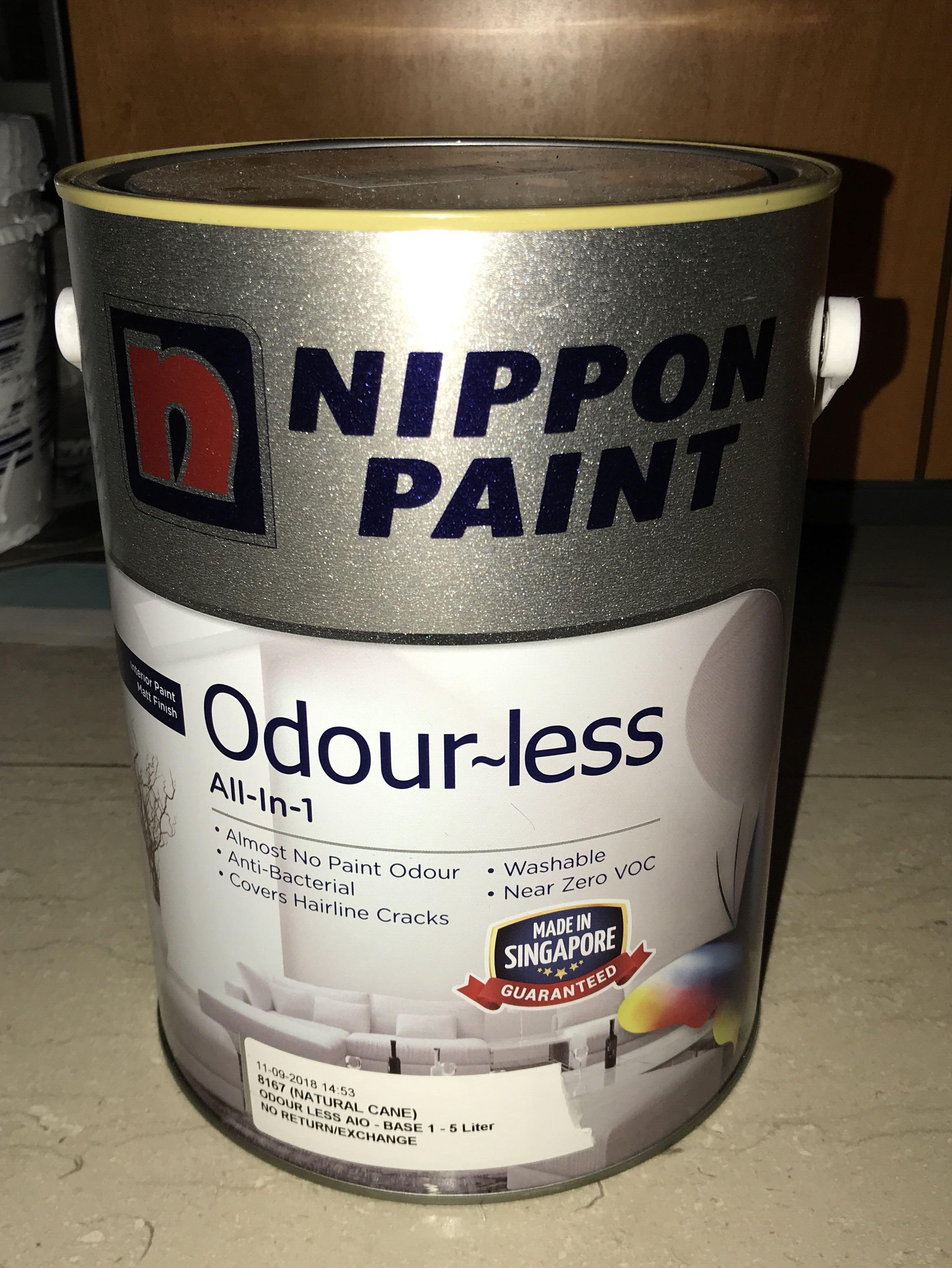 Nippon Paint (Natural Cane) 5L, Furniture & Home Living, Home Decor
