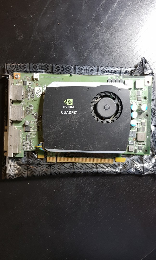Nvidia Quadro Fx 580 Dedicated Display Graphic Card Electronics Computer Parts Accessories On Carousell