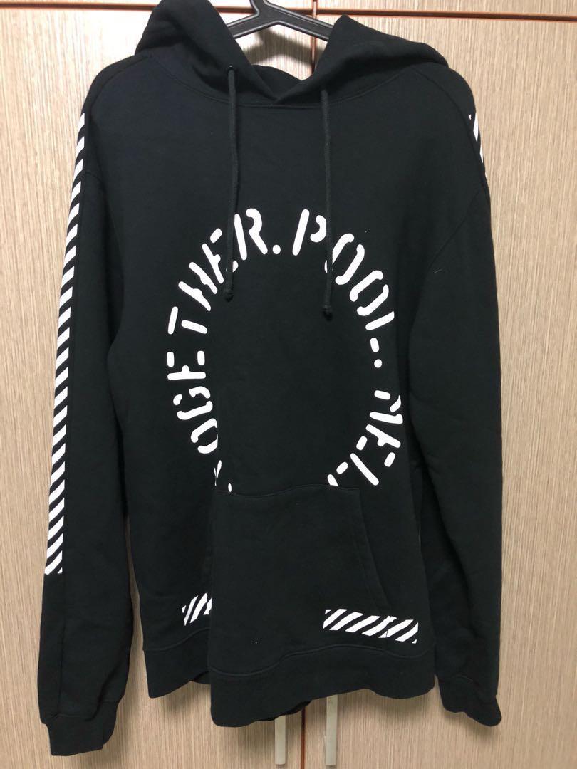 Off white shop fragment hoodie