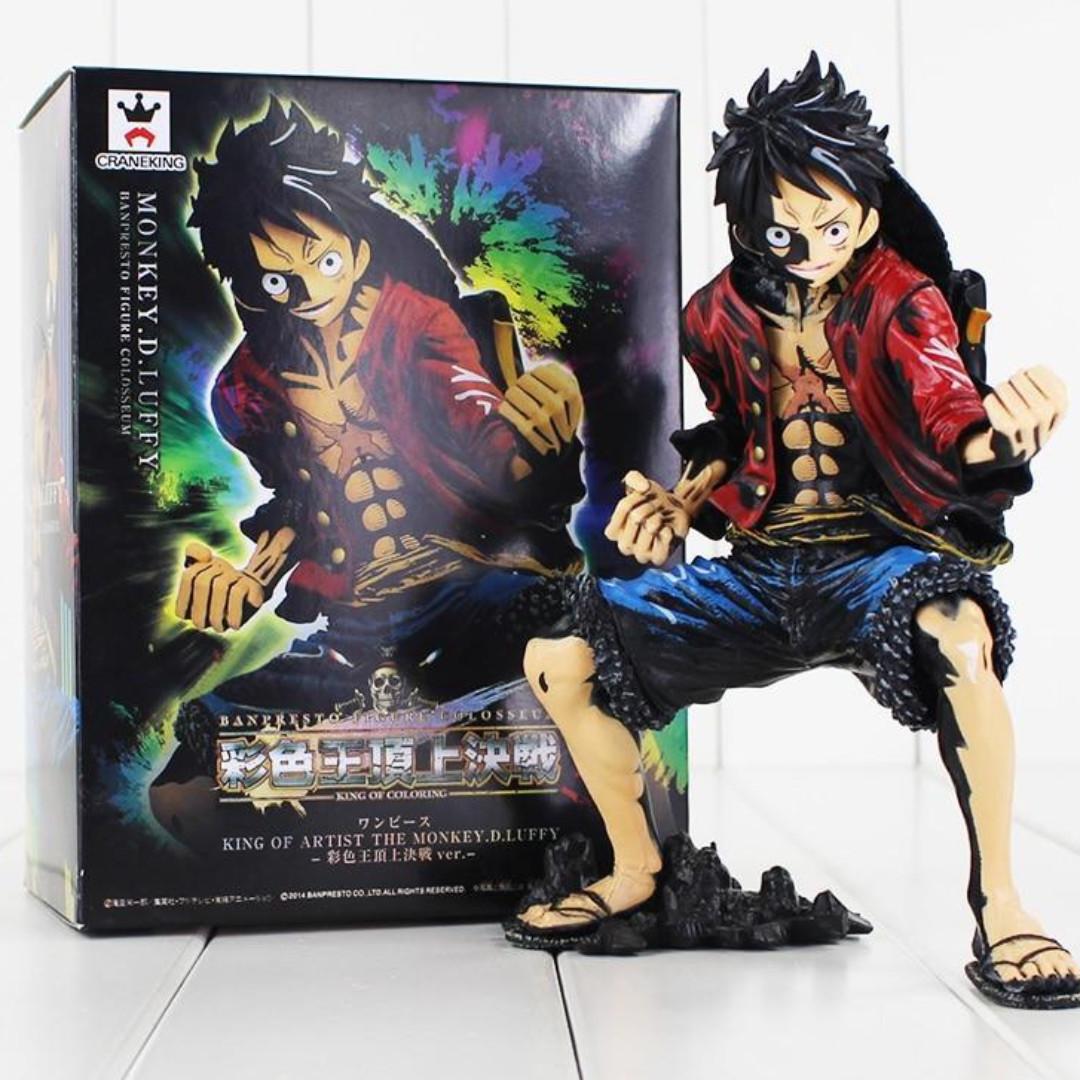 One Piece Monkey D Luffy King Of Artist The Monkey D Luffy Not Hot Toys Toys Games Bricks Figurines On Carousell