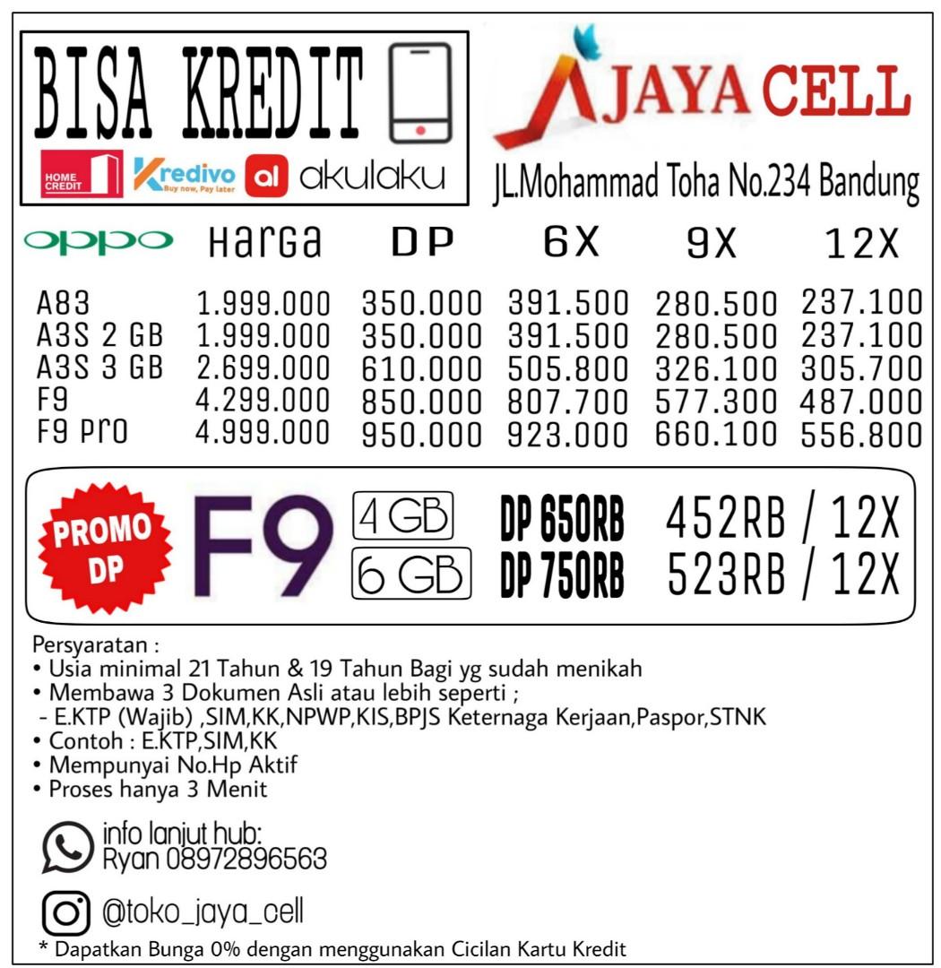 Oppo A3s Kredit Akulaku Hci Kredivo Telepon Seluler Tablet Ponsel Android Oppo Di Carousell