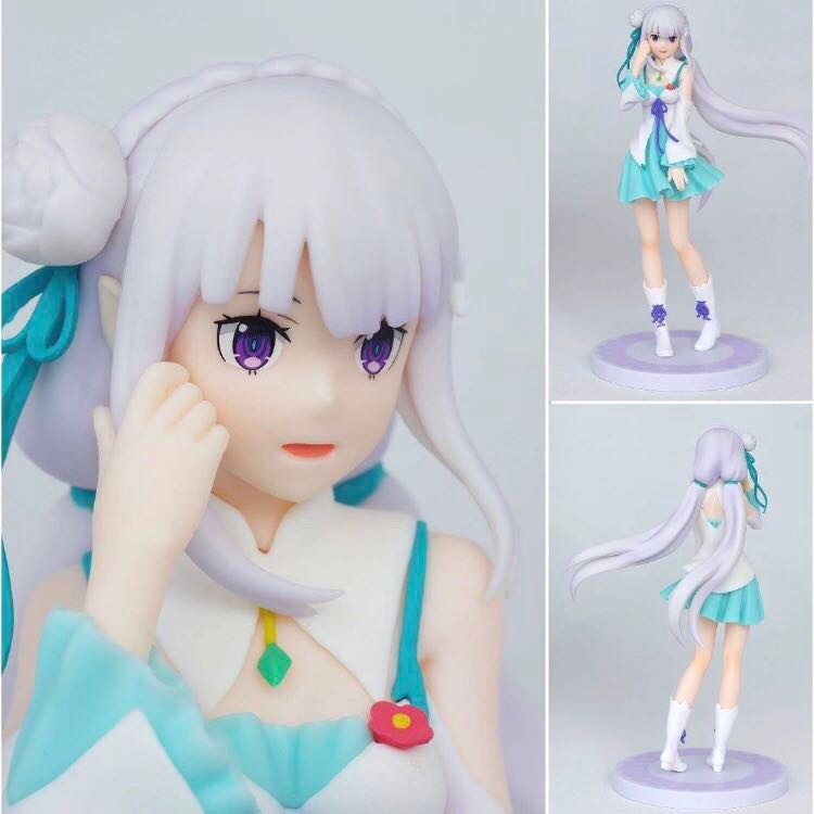Wallpaper Re Zero Kara Hajimeru Isekai Seikatsu Emilia Pm Figure For iPhone Free