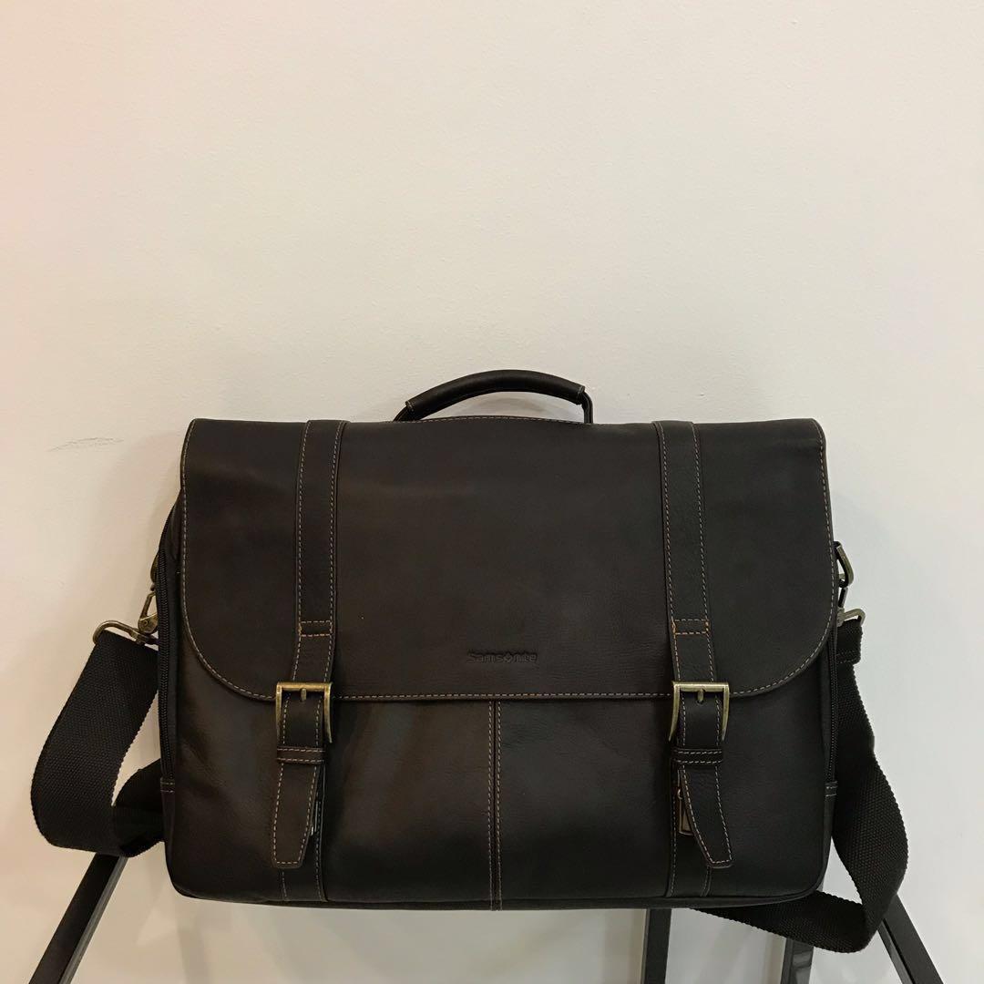 Samsonite Brown Messenger Bag, Men's Fashion, Bags, Sling Bags on Carousell