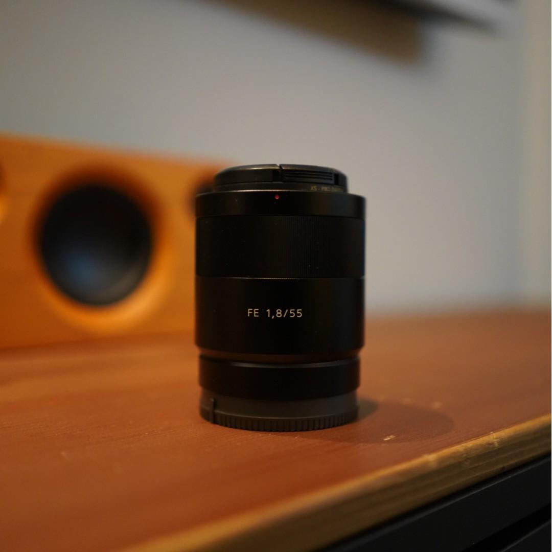 Sony Fe 55mm F1 8 Za Carl Zeiss Sonnar T Sel55f18z Photography Lenses On Carousell
