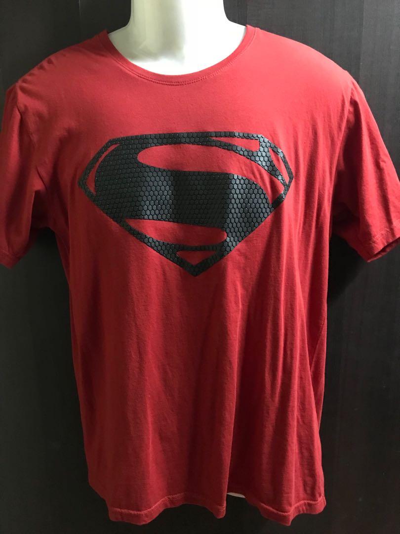 Superman t shirt red shop