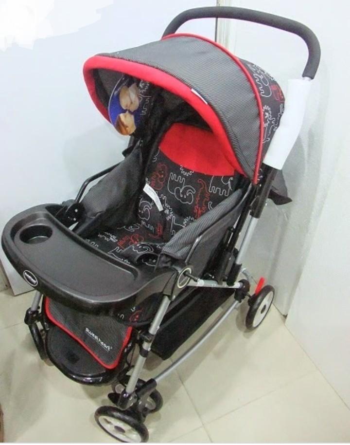 Sweet heart paris aluminium 2 in 1 stroller online
