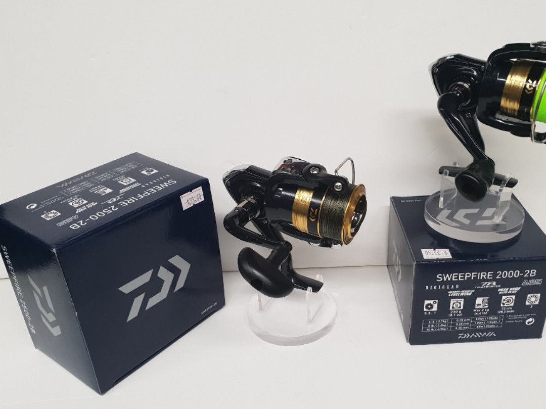 Daiwa Spinning Reels Sweepfire-2B Front Drag CHOOSE YOUR MODEL