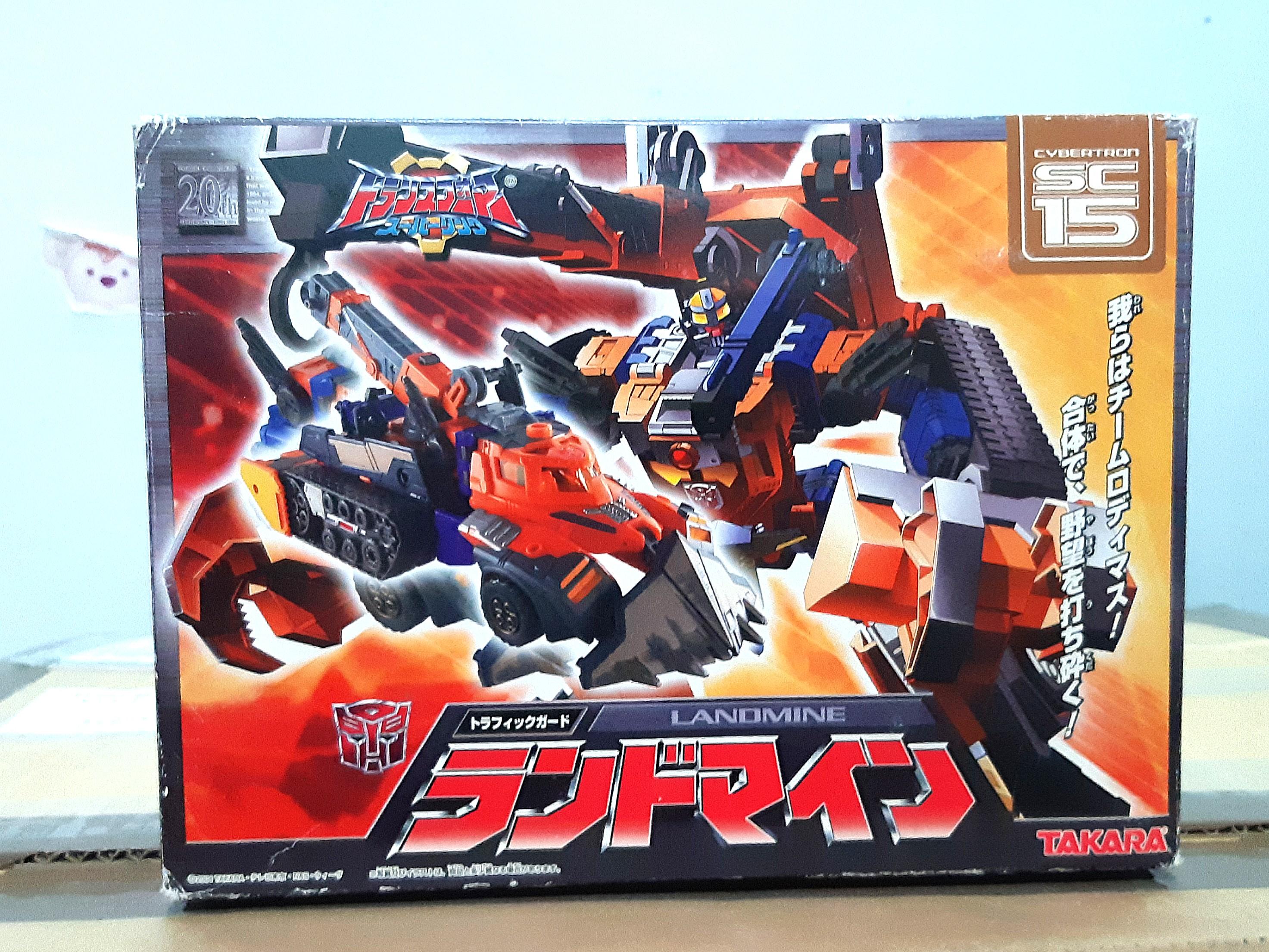 Wallpaper Transformers Superlink Cybertron Sc15 Landmine Mib Year 2004 For Android Free