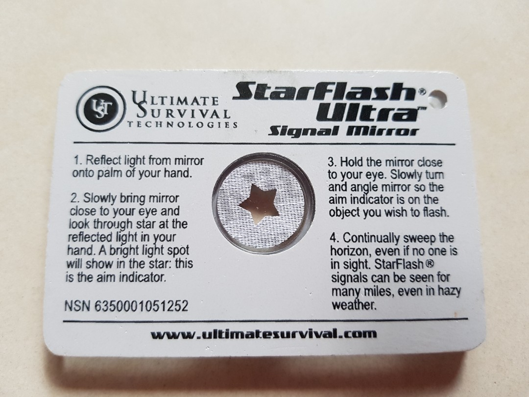 StarFlash Micro Signal Mirror