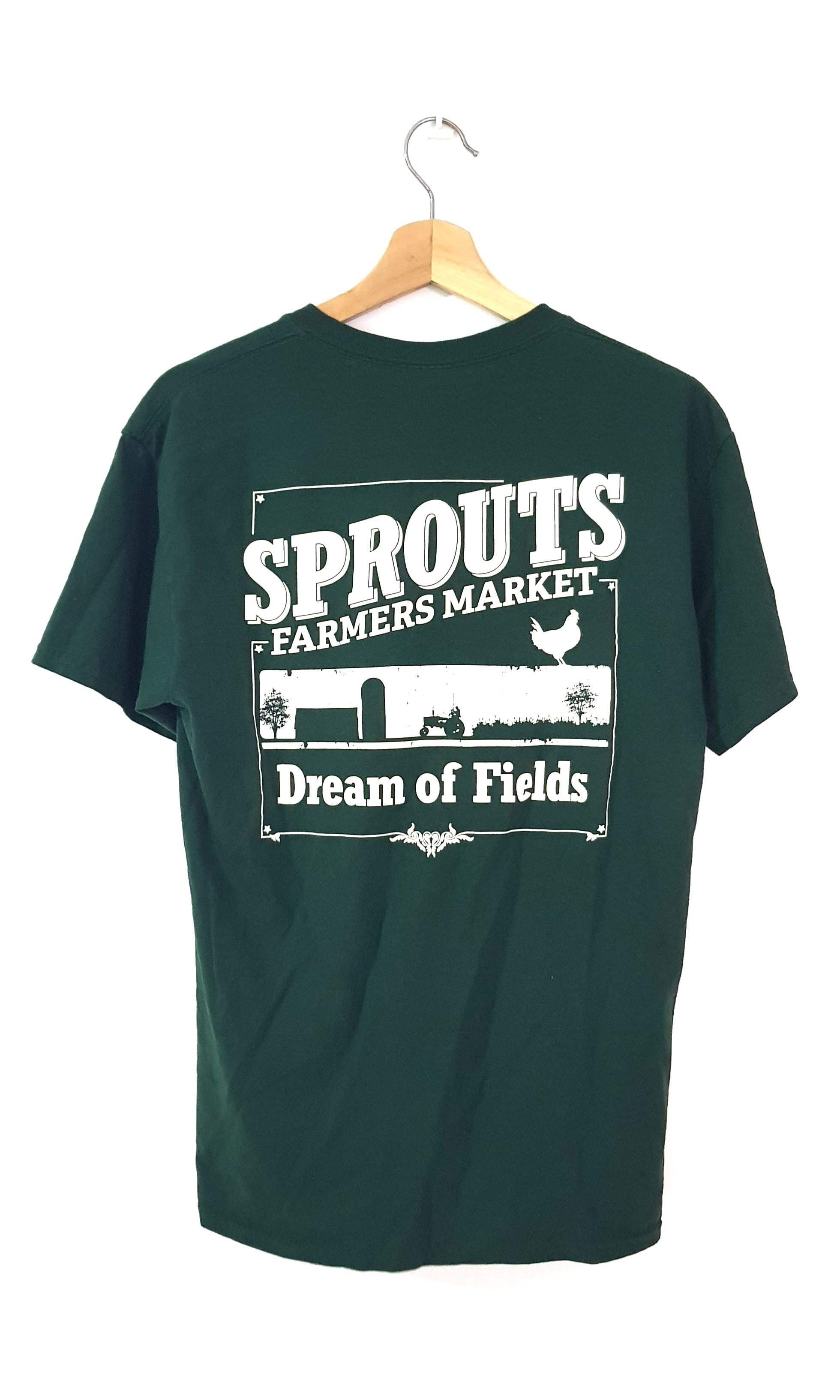 Vintage Sprouts Farmers Market Tshirt, Men's Fashion, Tops & Sets