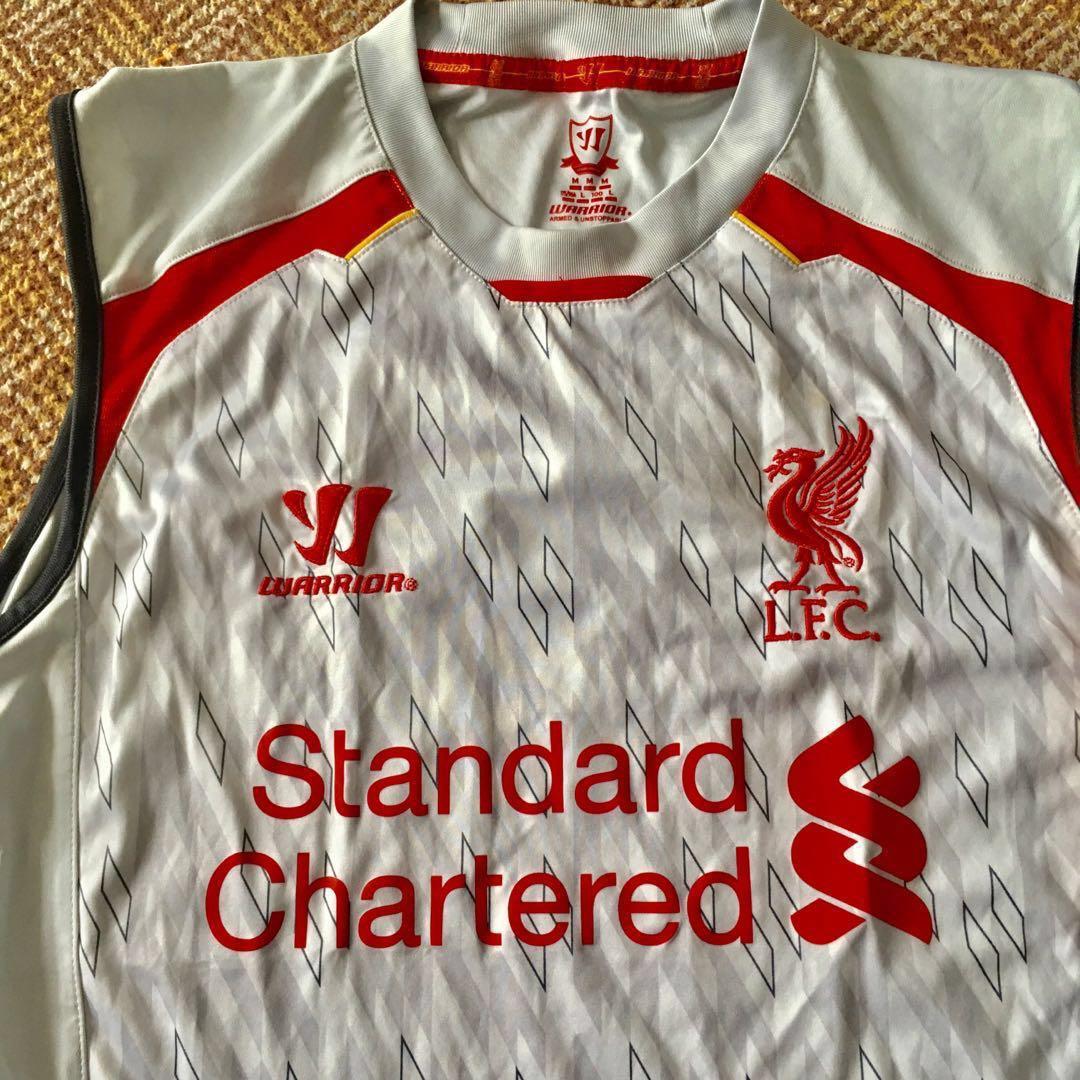 liverpool sleeveless training top