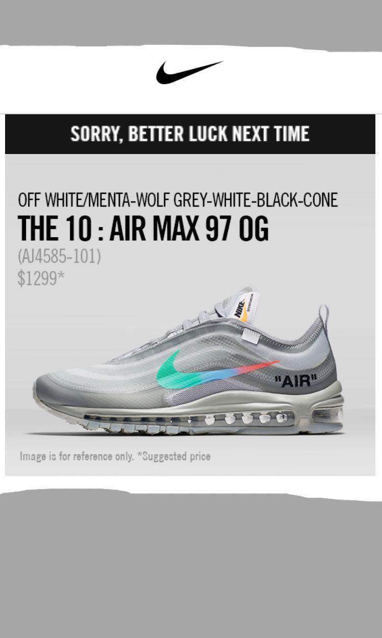 the ten air max 97
