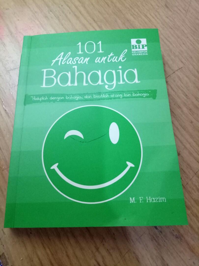 101 Alasan Untuk Bahagia Buku Alat Tulis Buku Di Carousell