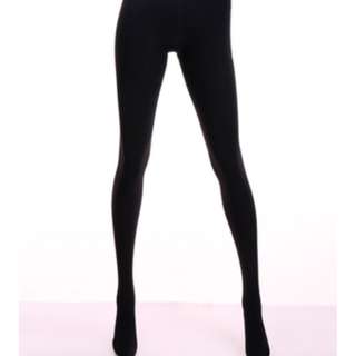 日本Tutuanna 160D黑色發熱絲襪64242861323521110