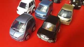Choro Q Q版賽車5架 PAJERO ESTIMA WagonR COLT STEP WGN