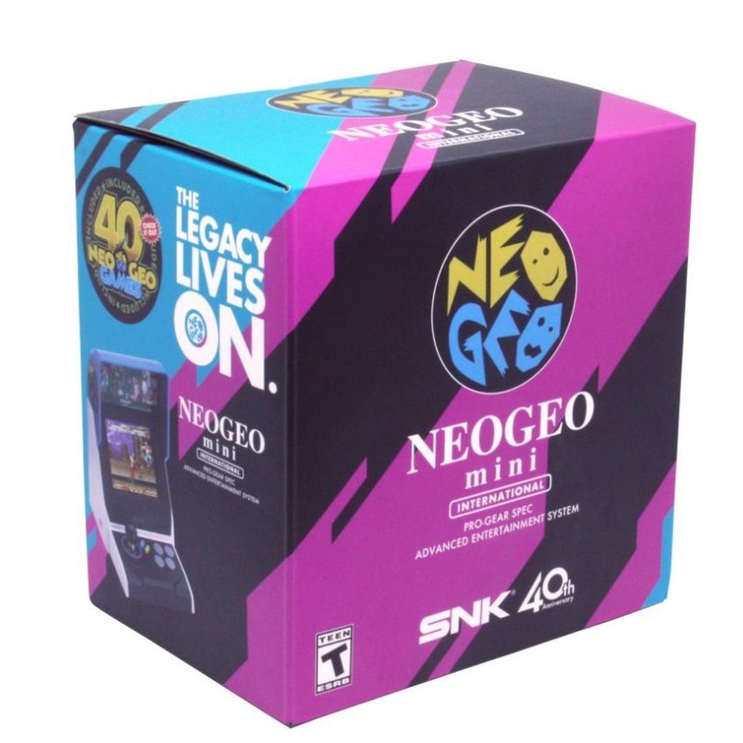 全新SNK NEOGEO mini International 國際版遊戲機, 電子遊戲, 電子遊戲