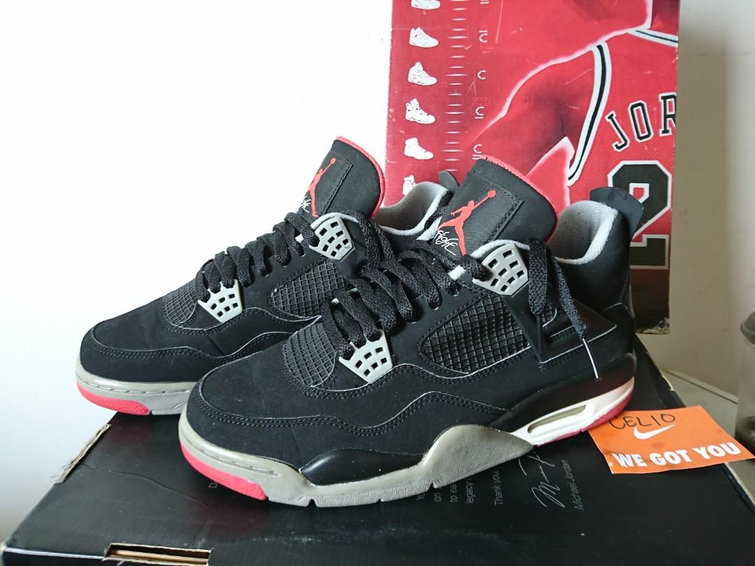 Air Jordan 4 Bred CDP